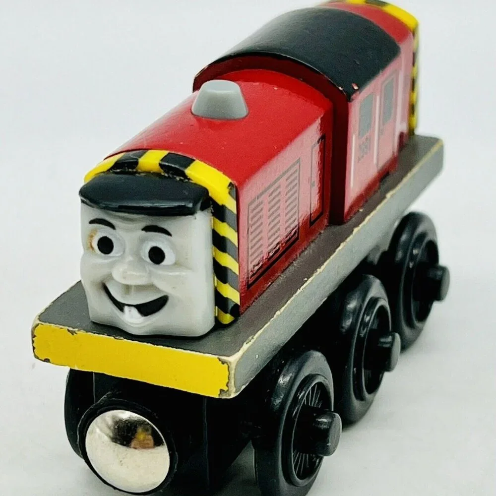 Thomas the Train Salty Wooden Railway Vintage Tank Engine Friends Red - Picture 1 of 7
